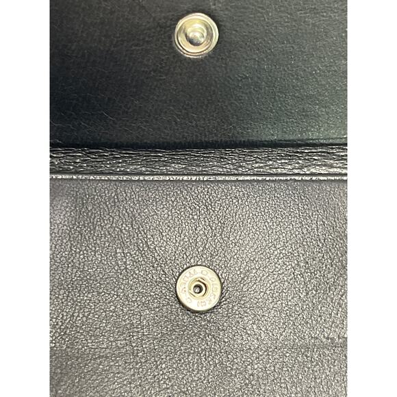 Prada Black Tessuto Nylon Leather Zip Around Travel Wallet Organizer Italy - Picture 3 of 14